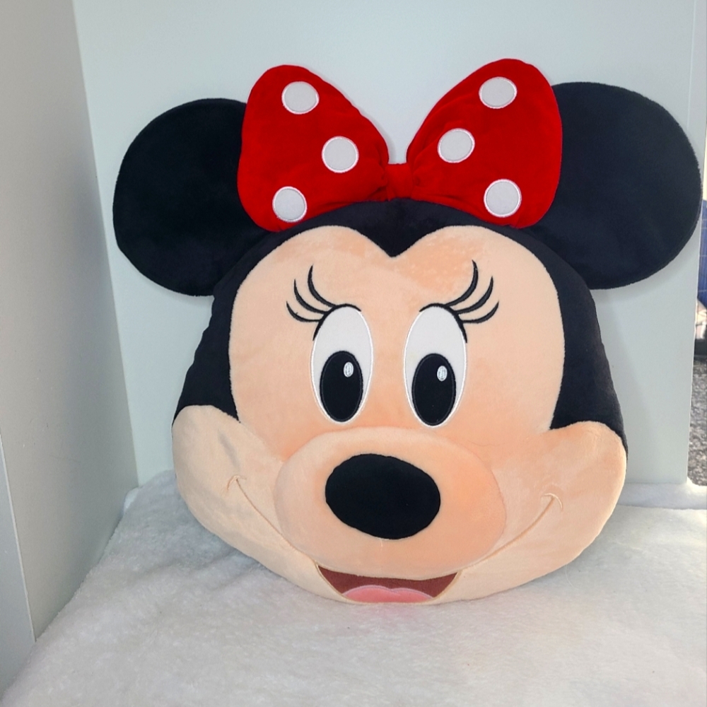 Minnie Mouse Head Pillow